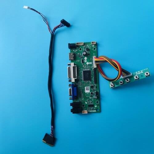 Kit for LTN101NT02-A02 Monitor M.N68676 Panel Screen 10.1" 1024X600 VGA DVI Controller board LVDS 40pin LED DIY HDMI LCD