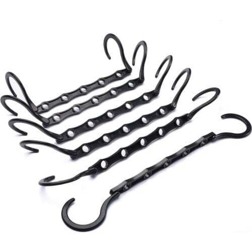 Multifunctional hanger hanger Clothes Coat Hanger Organizer WindProof 5Hole Coat Hanger Coat Organizer Space Saver Home Storage