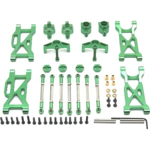 Upgrade Metal Kit For Wltoys 104001 Modification Accessories RC Car Spare Parts Rear Wheel Cup C Seat Front Steering Cup