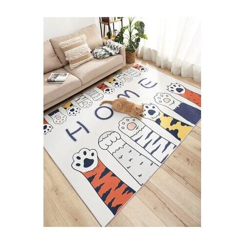 PAYSOTA Living Room Carpet Bedroom Spread Can Sleep Sit Childrens Home Bedside Tea Table Cartoon Lovely Crawling Mat