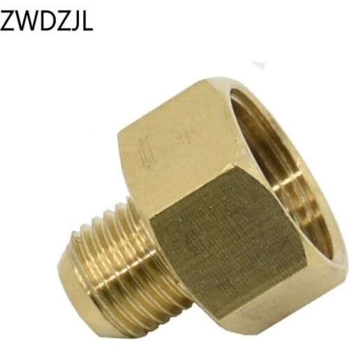 Female M22 to M14 male Connector brass adapter Pressure washer Reducing joint threaded Connector spray machine fittings 1 pcs