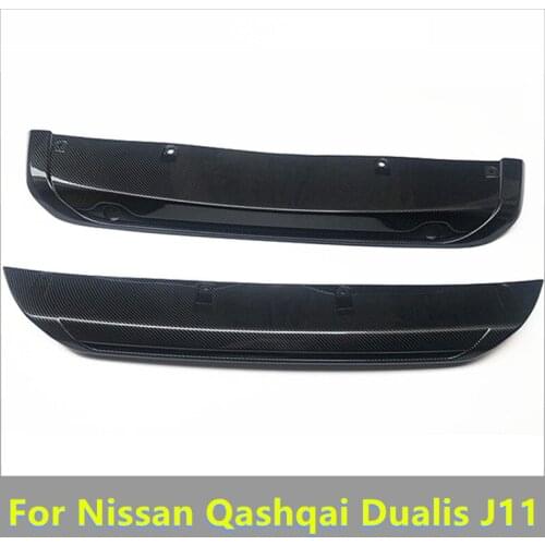For Nissan Qashqai Dualis J11 2014 - 2017 Auto Front and Rear Bumper Skid Protector Guard Plate High Quality Accessories