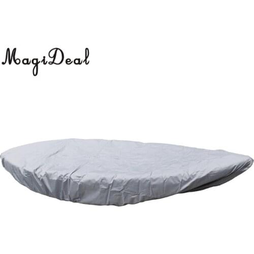 Heavy Duty Gray Oxford Fabric Kayak Cover Storage - Waterproof, Dustproof, UV & Sun Protection - 15 Sizes Available