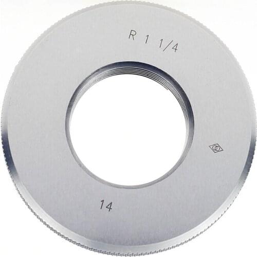 Sealing cone pipe thread ring gauge R tooth angle 55 degree cone pipe ring gauge