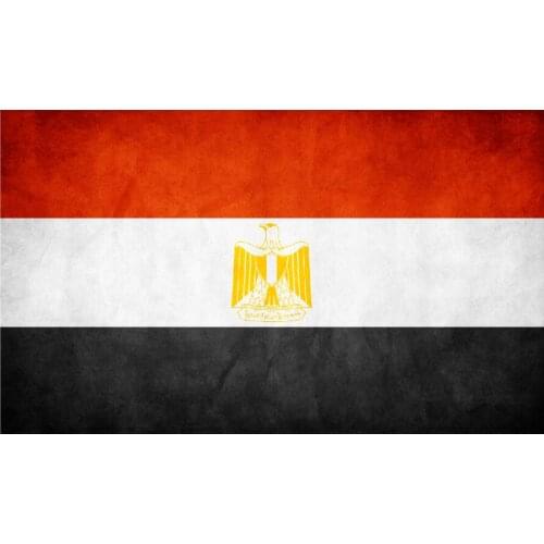 KAFNIK,Custom egypt do the old Flag Retro National Flag 14*21cm/30*45cm/60*90cm(2*3ft)/90*150cm for home Decorative