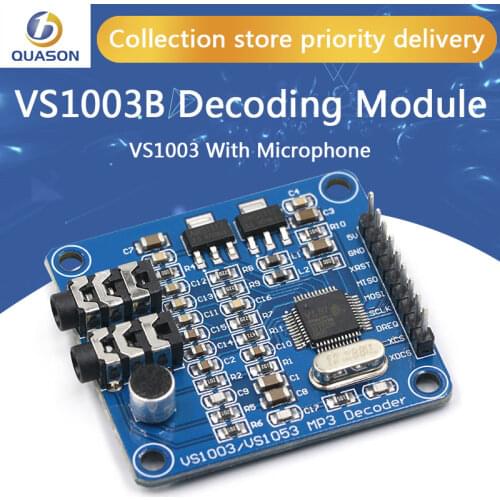 VS1003B VS1053 MP3 Module Development Board Onboard recording Function Development Board