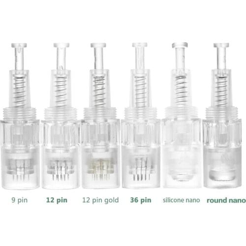 10/50/pcs Screw Bayonet Cartridge Replacement For Dr. pen Micro Needle 9 Pin/12 Pin/36 Pin Nano Micro Nano Needle