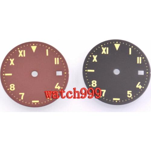 28.5mm sterile Roman NO Watch Dial fit 2824/2836 DG2813/3804 Miyota 82 Series Movement