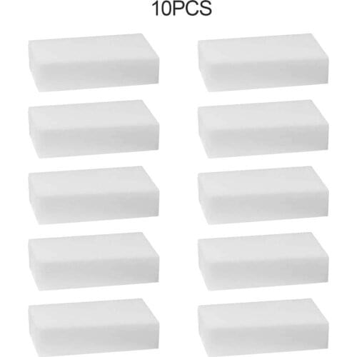 5/10/20/100pcs/lot White Magic Sponge Cleaner Eraser Multi-functional Cleaner Melamine Sponge for Kitchen Bathroom Cleaning