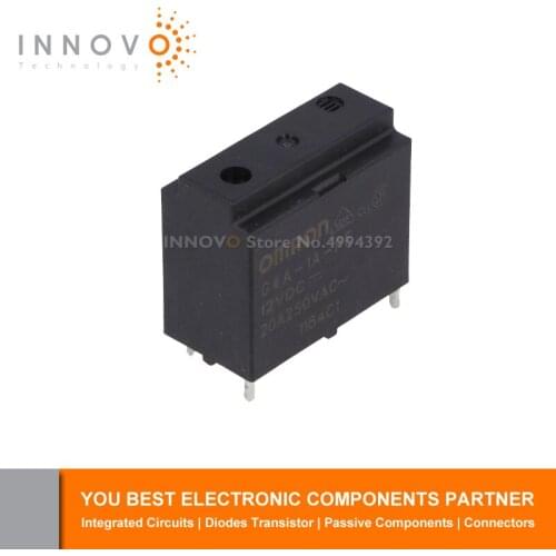 5pcs/lot G4A-1A-PE 12VDC Relay Free shipping New original