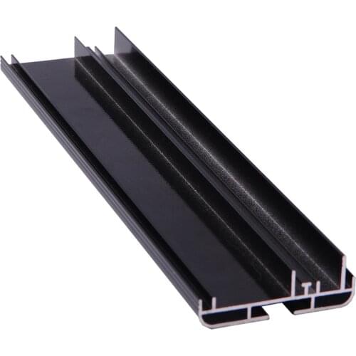 5015 Black Led Screen Display Frame 50x15x1.1x6000mm Aluminum Profile