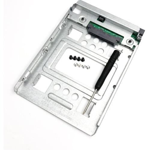 654540-001+screwdriver 2.5" to 3.5" SATA SSD HDD Adapter tray for 651314-001 774026-001 Gen8/gen9 N54L N40L N36 x7k8w