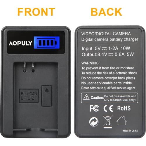 Aopuly Camera Chargers