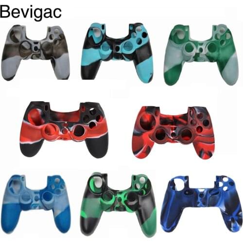 Bevigac For Sony PS4 Controller Joystick Skin Case Joypad Cover For Playstation 4 Play Station PS 4 Dualshock 4 Gamepad Console