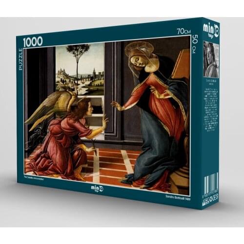 Wood Sandro Botticelli - The The Cestello Annunciation Puzzle (1000 Piece)