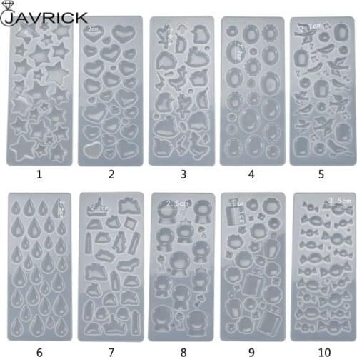 Crystal Epoxy Resin Mold Pendants Casting Silicone Mould Handmade DIY Crafts Jewelry Making Tool