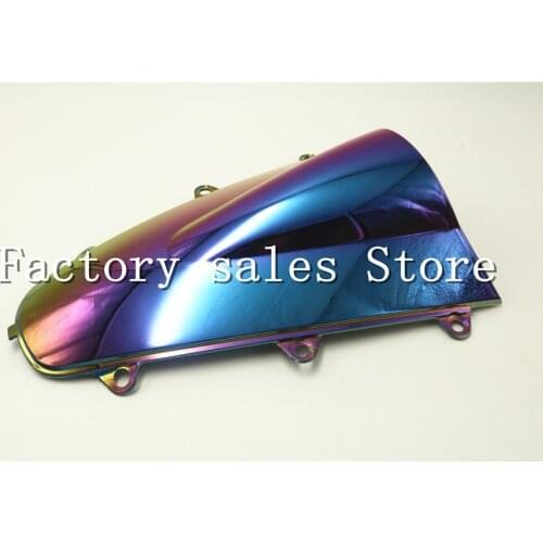 HotSale For Honda CBR 1000 RR CBR1000RR 2017-2018 iridium Windshield WindScreen Double Bubble CBR 1000RR 17 18