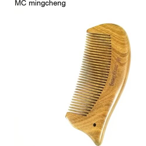 MC Sandalwood Hair Comb Pocket Wooden Comb Super Wood Combs No Static Beard Comb Hair Styling Tool Kamm Free Shipping