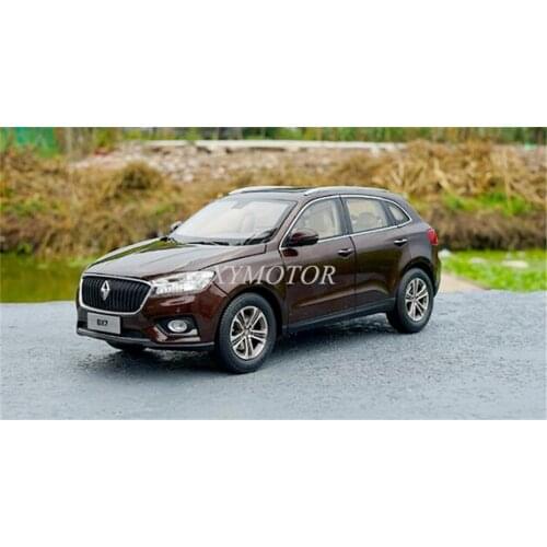 1/18 For BORGWARD BX7 Metal Diecast Model Car kids Toys Gifts Collection Brown/Gray Display Ornaments