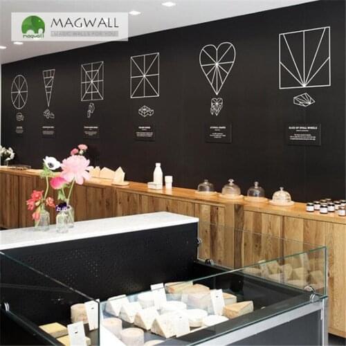 Magnetic double-layer writing board 1.2*2.4m Wall Mounted dust free chalk drawing board chalkboard