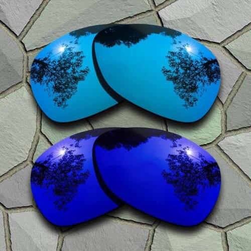 Sky Blue&Violet Blue Sunglasses Polarized Replacement Lenses for Oakley Crosshair 2012