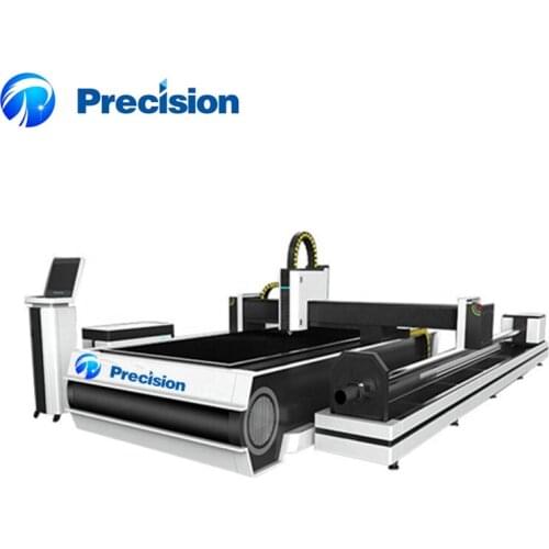 High resolution fiber laser cutter / cnc fiber laser cutting machine