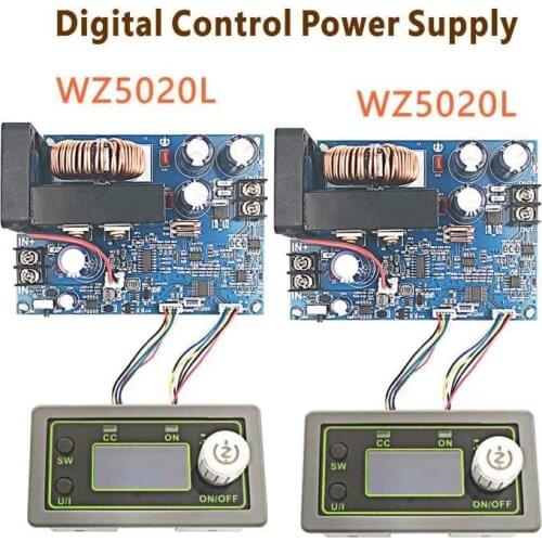 DC 50V5A 250W 50V12A 600W 50V20A 1000W CNC Step-down Buck Adjustable Power Supply Module LCD Display Voltage And Current Meter