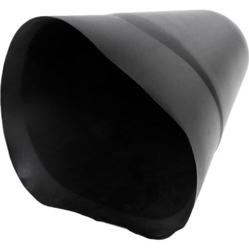 Durable Black PVC Kayak 45 Degree Collision Head Impact Protection Replacement Gear Accessories