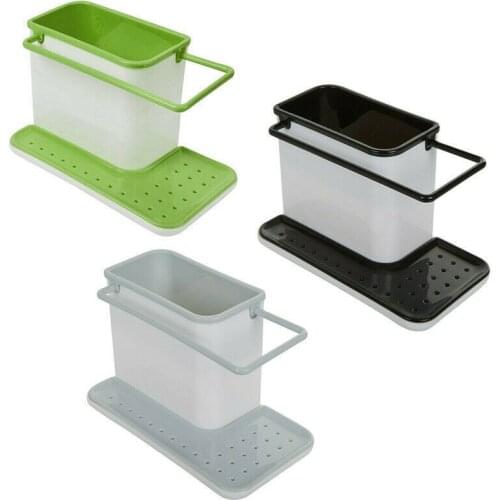 Kitchen Drainer Rack with Removable Drain Plate Sink Sink Tray Organiser