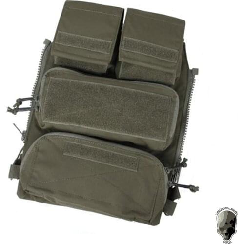 TMC Tactical Pouch Bag Zip Panel W/ Mag Pouch NG Version for AVS JPC2.0 CPC Vest MOLLE Bags 3107