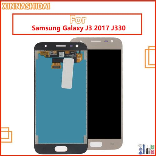 LCD Display For Samsung Galaxy J3 2017 J330 J330F J330G J3 Pro LCD Display Touch Screen Digitizer Assembly Replacement