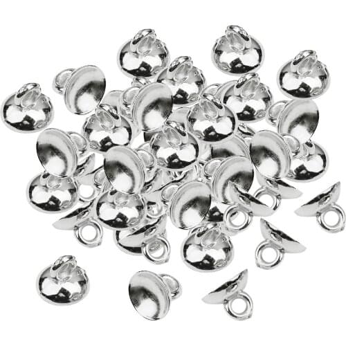 200Pcs Fashion Jewelry Finding Bead Cap Tassel End Caps DIY Earring Bracelet