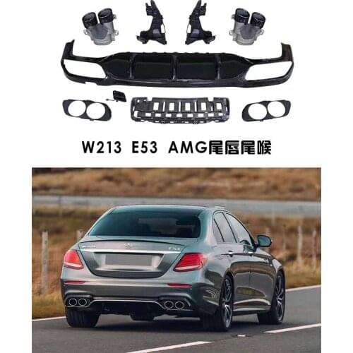 2021 Suitable For Coupe W213 C238 E53amg Lip Tail Throat Mercedes Benz E-class
