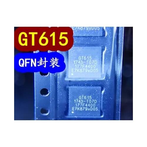 5-10pcs New GT615 QFN52 Mobile phone touch chip