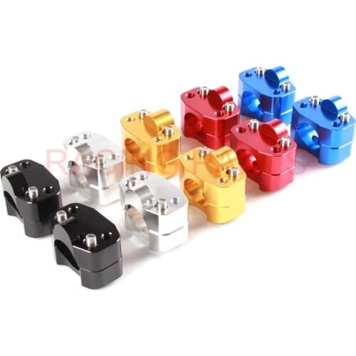 CNC 22mm to 28mm 7/8'' to 1/8'' Universal Oversize Solid Handlebar Clamp Riser motocycle dirt pit bike