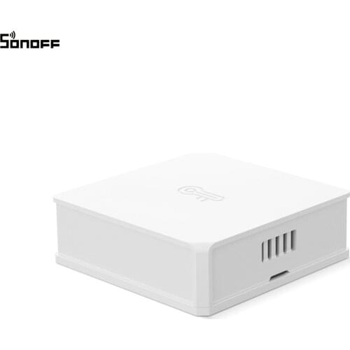 SONOFF SNZB-02 ZigBee Temperature And Humidity Sensor LowBattery Notification Works SONOFF ZigBee eWeLink APP Control Wi-Fi