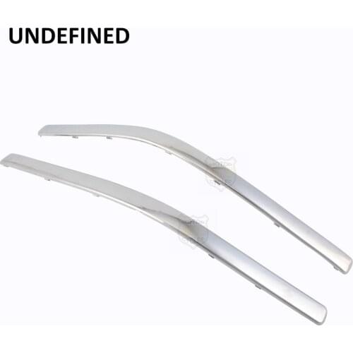 Motorcycle Parts Connecting Fairing Bow Shaped Strake Chrome For Honda Goldwing GL1800 2001 2002 2003-2010 2011 UNDEFINED