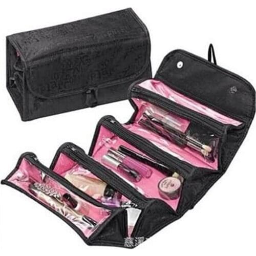 Travel Cosmetic Bag Nylon Multi-Function Makeup Bag Professional Lady Bag Fashion Organizer Beauty Large Capacity Storage Bag