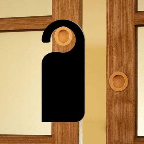 Double Sided Small Blackboard Signboard Hotel Prompt Board Wooden Creative Christmas Day Door Decoration Pendant