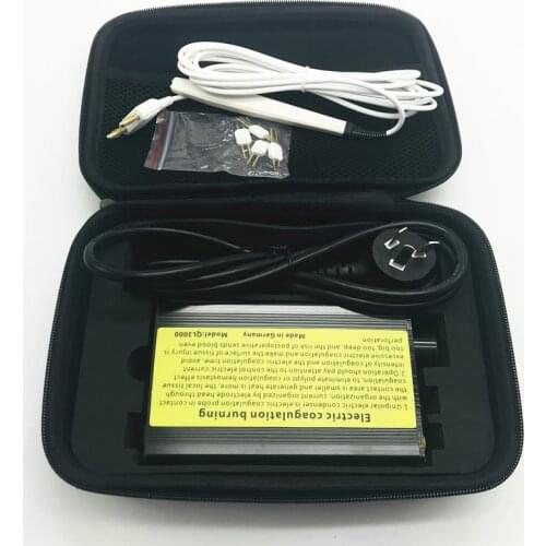 Electrocoagulation hemostatic heating device double eyelid electric hemostatic tip Toiletry Kits