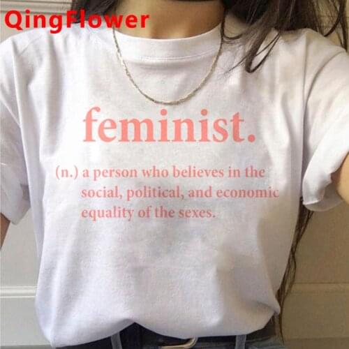 Feminist Feminism Girls Just Wanna Have Fundamental Human Rights t-shirt female ulzzang harajuku kawaii clothes tumblr kawaii