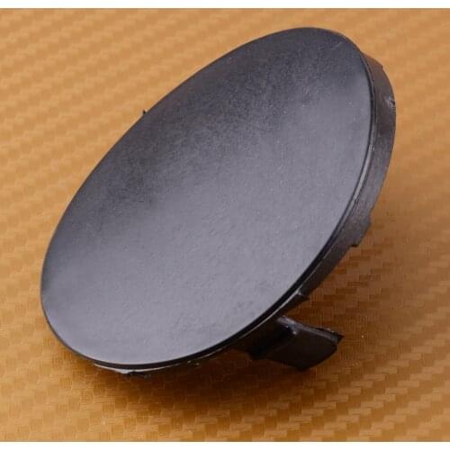 CITALL Left Front Bumper Tow Hook Cover Cap 52128-02910 Black Plastic Fit for Toyota Corolla 2007 2008 2009