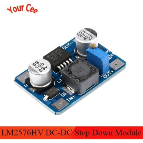 LM2576HV DC-DC Step Down Adjustable Power Supply Buck Module DC-DC 5V-60V Input 1.25V-26V Output