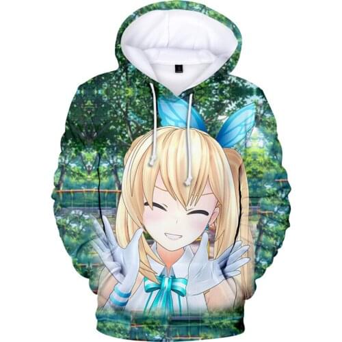 Mirai Akari 3D Hoodie Fashion Fall Winer Suit Hoodies Sportswear Hooded HIP HOP Women/Men Hoodie