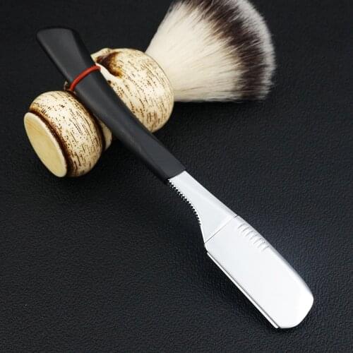 Men Shaving Razor Haircut Tools Stainless Steel Barber Razor Facial Beard Repairing Shaving Knife Straight Razor Shaving Tool