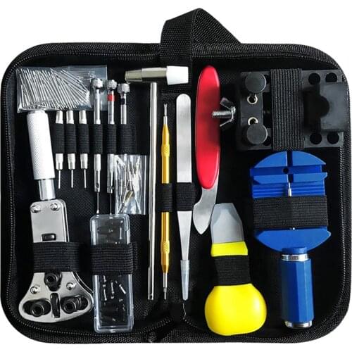147 pcs Watch Repair tool Kit Watch Link Pin Remover Case Opener Spring Bar Remover Horlogemaker Gereedschap Repair Tool Kit
