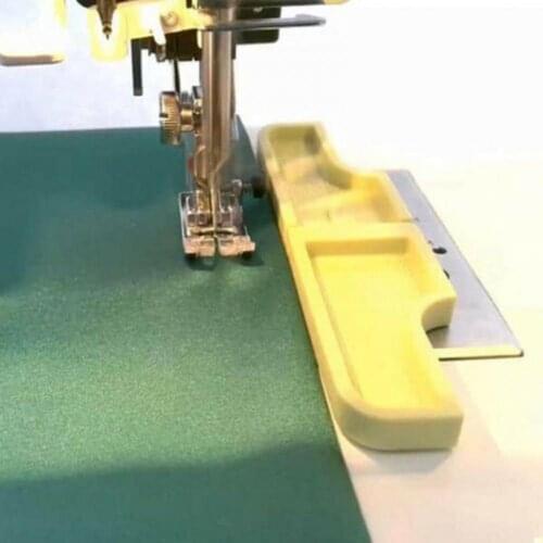 2 Piece Interlock Guide Sewing Seam Guide Positioning Plate Fixing Fabric Stitching Accessories DIY Tool for tailor positioning