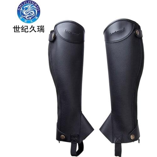 Outdoor Adult Children Microfiber Wear-resistant Equestrian Leggings Horse Riding Equipment Equestrian Protective Gear
