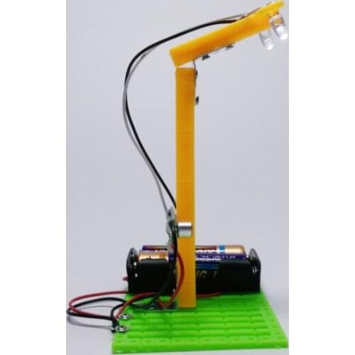 Science and technology small production invention sound control lamp sound control street lamp lamp lamp manual assembly DIY