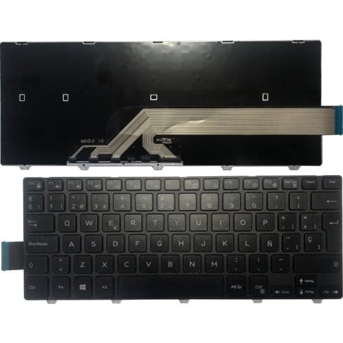 NEW For DELL 14 3000 5000 14MR MD PD LR 3446 3447 3442 5442 5447 Spanish SP Laptop Keyboard